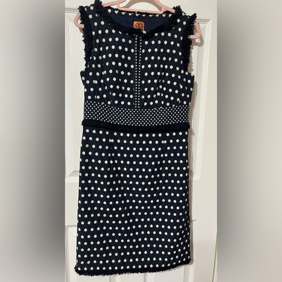 #63 🌷 Tory Burch Jacquard Sheath Dress - Picture 4 of 5